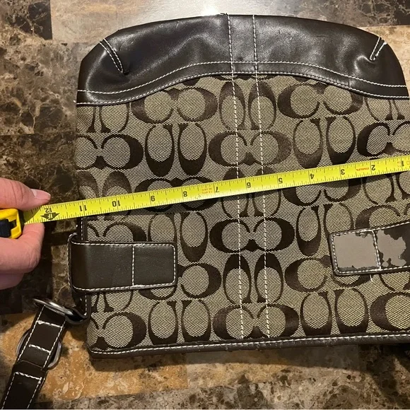 Coach Brown and Tan Women's Bag - Picture 6 of 9